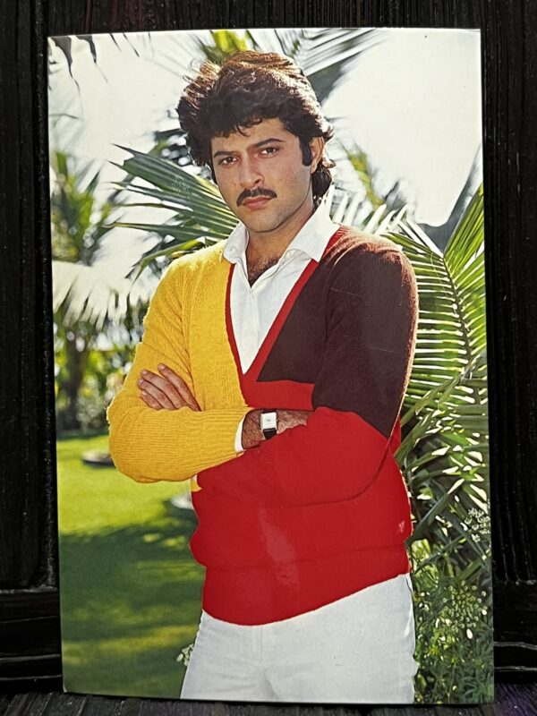 Anil Kapoor * Vintage Bollywood Postcard * (RC) (PC-1044)