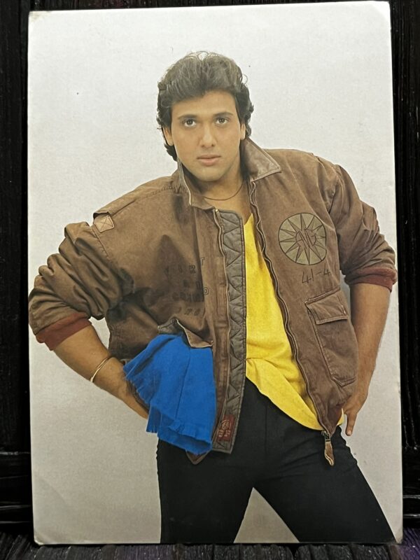 Govinda * Vintage Bollywood Postcard * (RC) (PC-855)