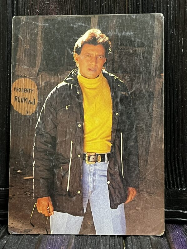 Mithun Chakroborty * Vintage Bollywood Postcard * (RS) (PC-2086)