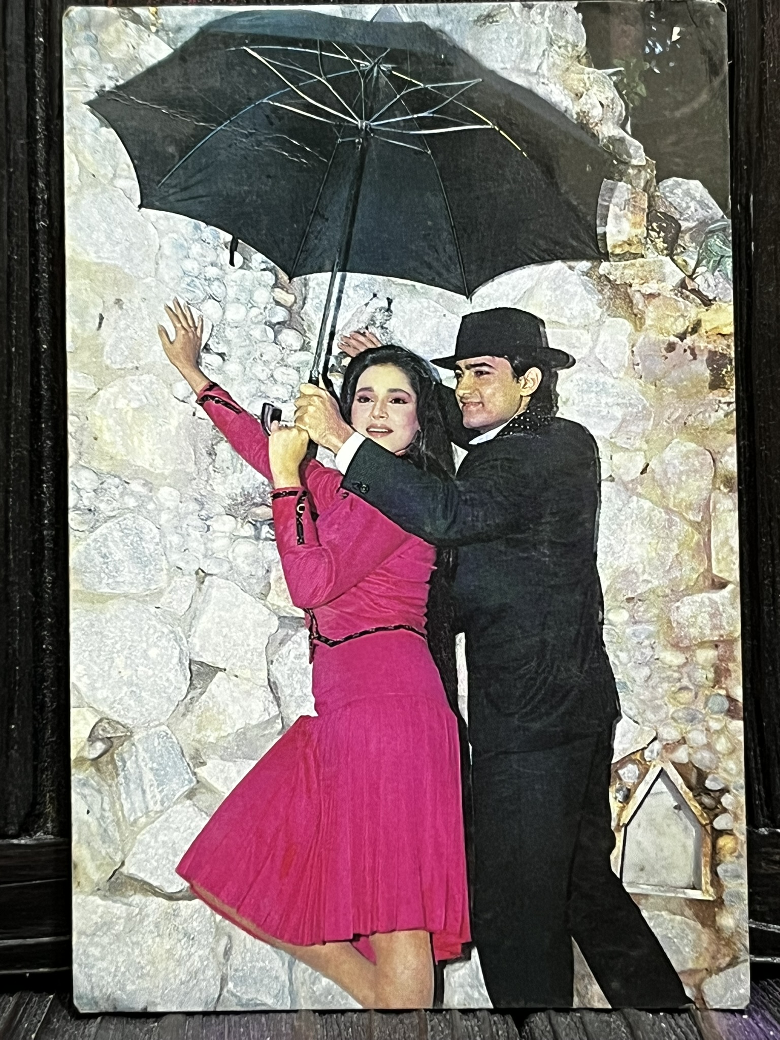 Neelam Kothari Aamir Khan * Vintage Bollywood Postcard * (Venus) (718)
