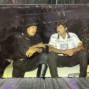 Anil Kapoor Jackie Shroff * Vintage Bollywood Postcard * (BAP) (635)