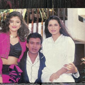 Sonam Neelam Mithun Chakraborty * Vintage Bollywood Postcard * (Ruby) (785)