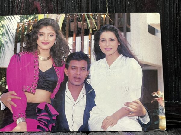 Sonam Neelam Mithun Chakraborty * Vintage Bollywood Postcard * (Ruby) (785)