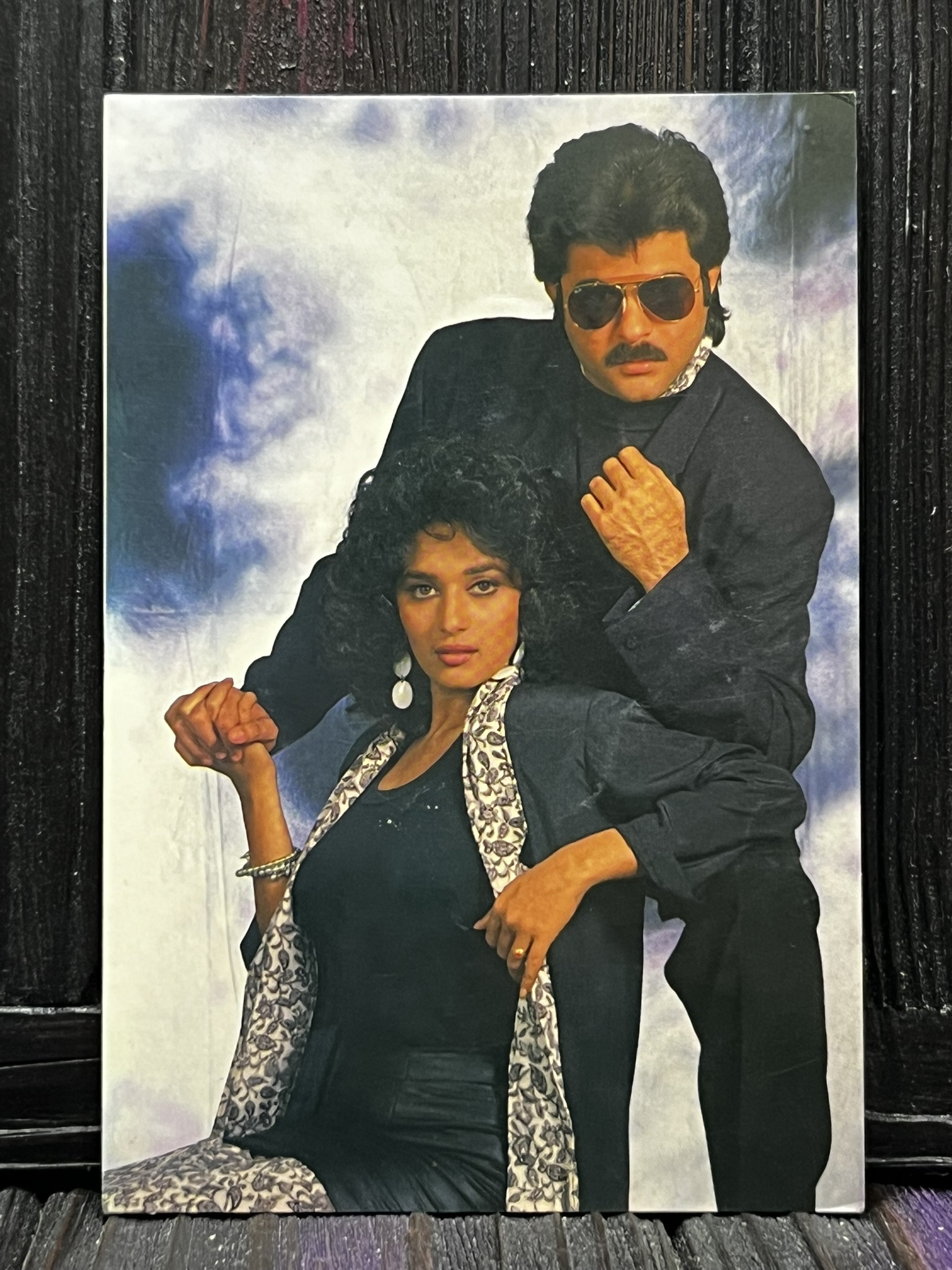 Madhuri Dixit Anil Kapoor * Vintage Bollywood Postcard * (RS) (PC-1663)