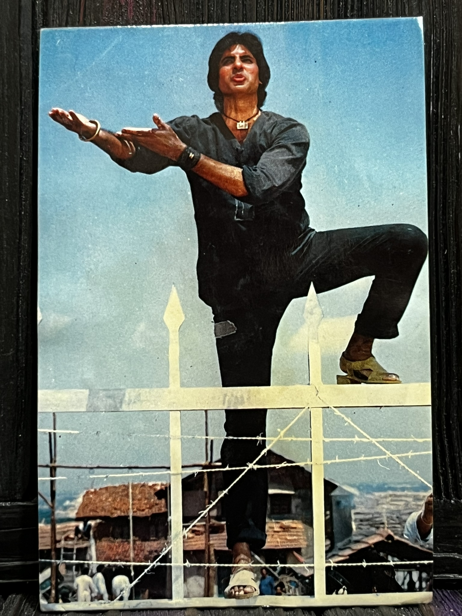 Amitabh Bachchan * Vintage Bollywood Postcard * (BAP) (470)