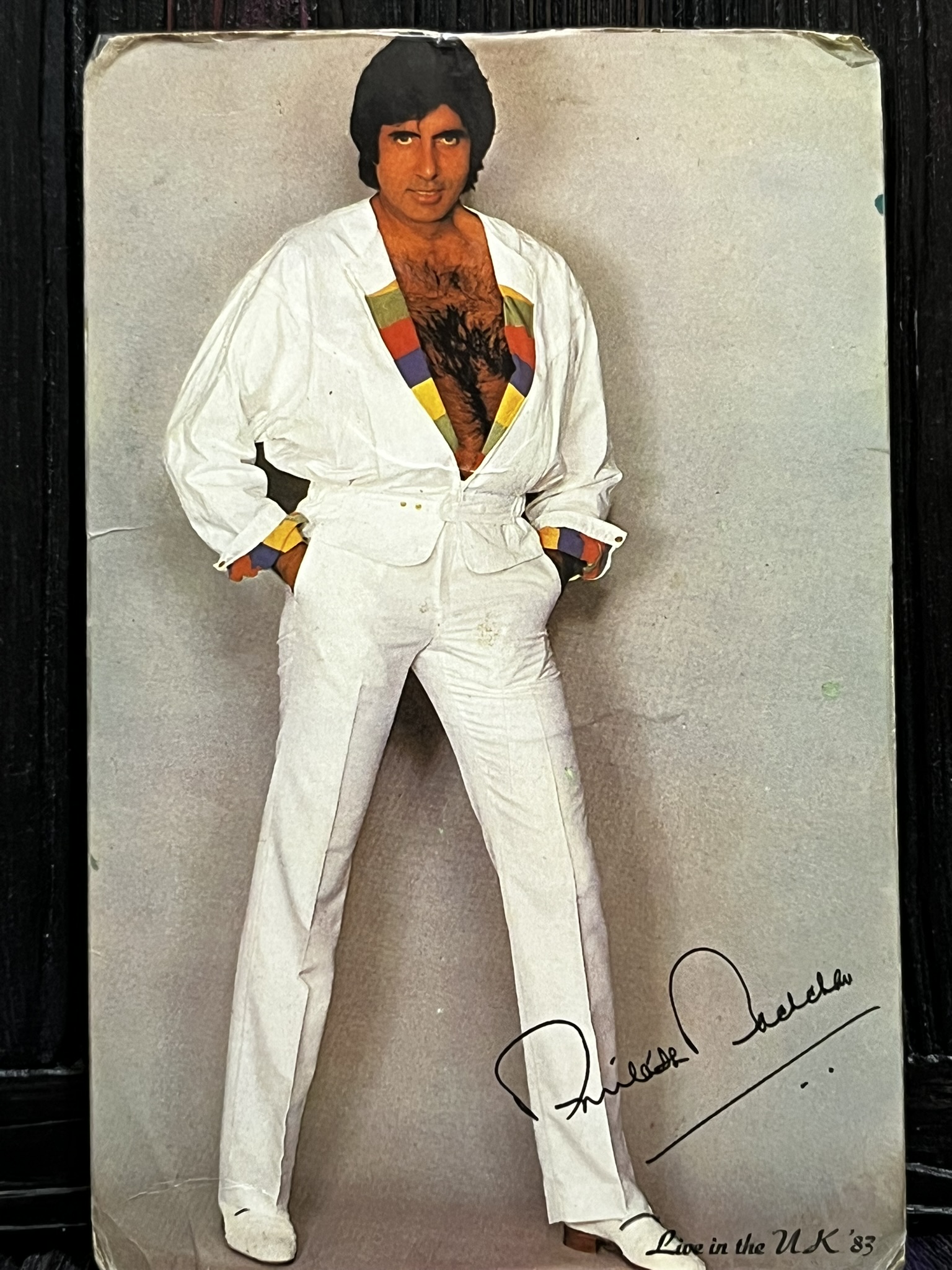 Amitabh Bachchan * Vintage Bollywood Postcard * (RC) (PC-179)