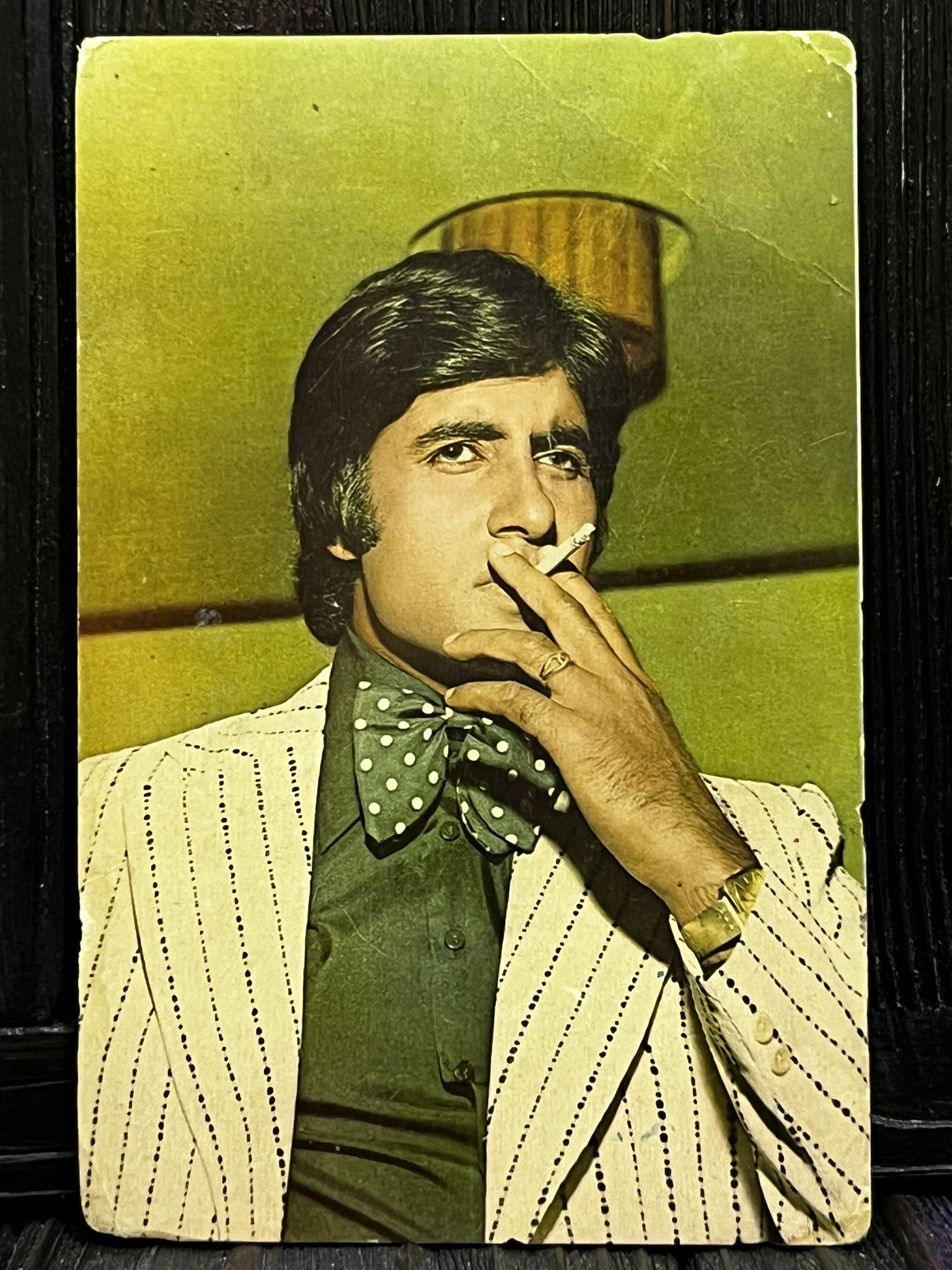 Amitabh Bachchan * Vintage Bollywood Postcard * (INDIA) (WN)