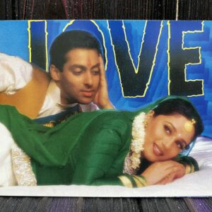 Madhuri Dixit Salman Khan * Vintage Bollywood Postcard * (Tiki) (WN)