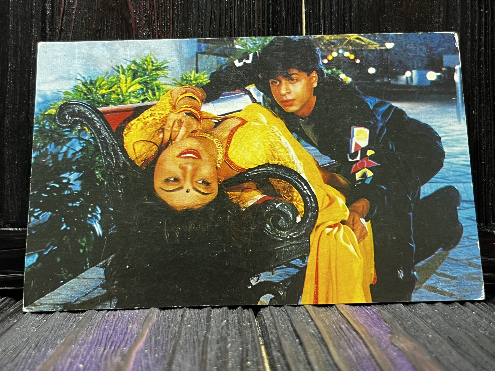 Shilpa Shetty Shahrukh Khan * Vintage Bollywood Postcard * (Jain) (WN)