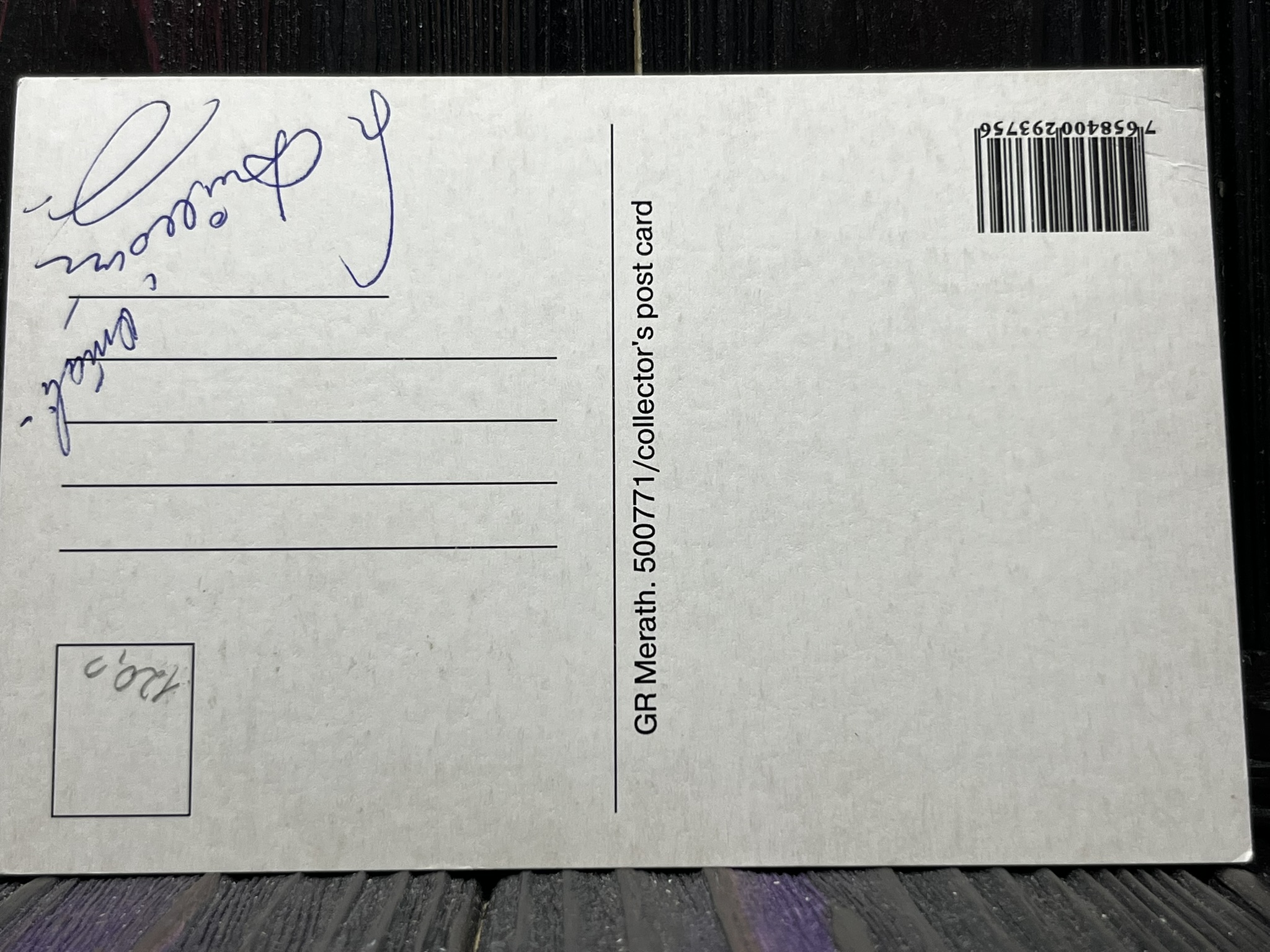 Shilpa Shetty Shahrukh Khan * Vintage Bollywood Postcard * (GR New print) (WN) - Image 2