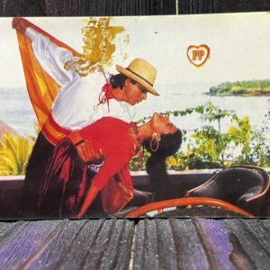 Kajol Devgn Shahrukh Khan * Vintage Bollywood Postcard * (PP) (WN)