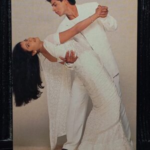 Kajol Devgn Shahrukh Khan * Vintage Bollywood Postcard * (NCC) (WN)