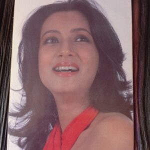 Moon Moon Sen * Vintage Bollywood Postcard * (Mirror) (PC 37)