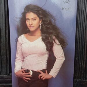 Kajol Devgn * Vintage Bollywood Postcard * (Ruby) (WN)