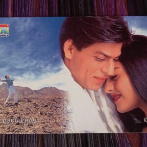 Kajol Devgn Shahrukh Khan * Vintage Bollywood Postcard * (BAP) (WN)