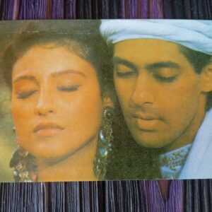 Salman Khan Chandni * Vintage Bollywood Postcard * (WN) (WN)