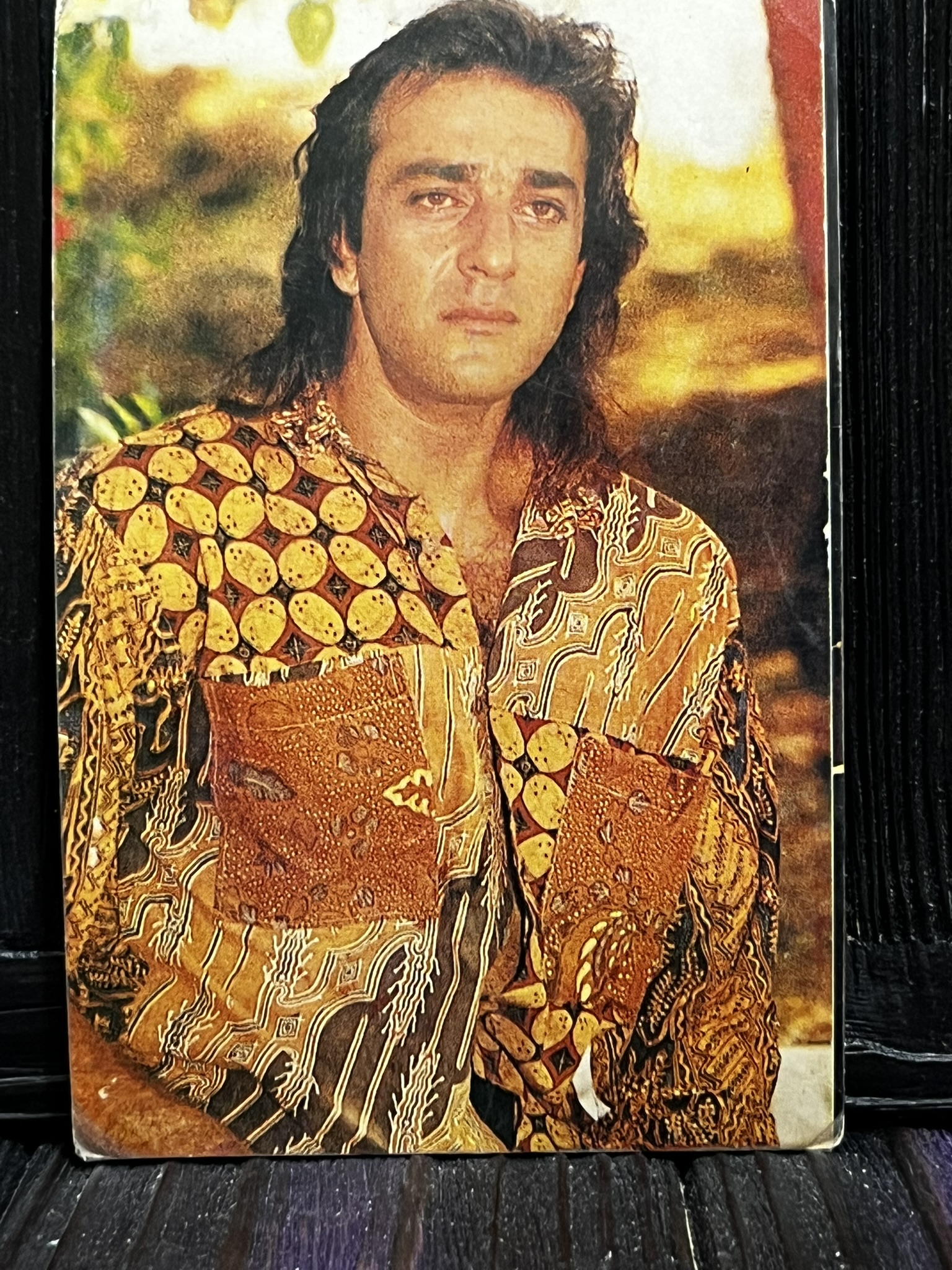 Sanjay Dutt * Vintage Bollywood Postcard * (UC) (507)