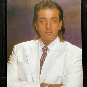 Sanjay Dutt * Vintage Bollywood Postcard * (Ruby) (820)