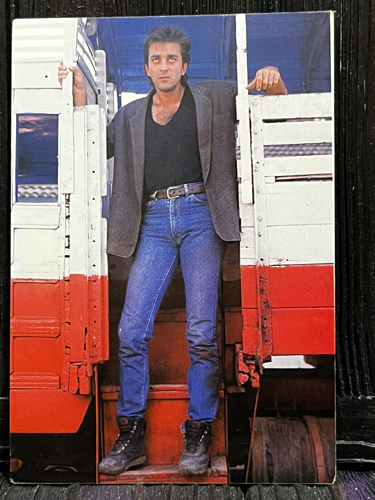 Sanjay Dutt * Vintage Bollywood Postcard * (RS) (1868)