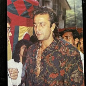 Sanjay Dutt * Vintage Bollywood Postcard * (BAP) (2143)