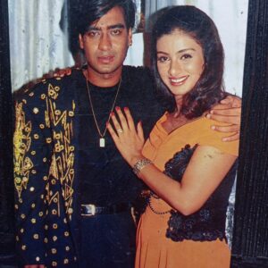 Tabu Ajay Devgn * Vintage Bollywood Postcard * (Ruby) (WN)