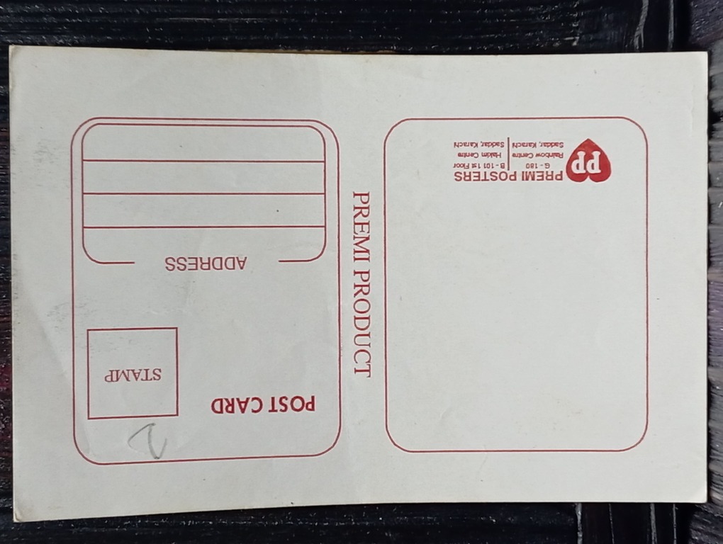 Ajay Devgn* Vintage Bollywood Postcard * (PP) (WN) - Image 2