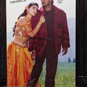 Twinkle Khanna Ajay Devgn * Vintage Bollywood Postcard * (UC) (WN)