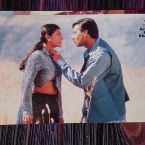 Kajol Ajay Devgn * Vintage Bollywood Postcard * (NAA) (WN)
