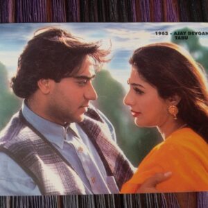 Tabu Ajay Devgn * Vintage Bollywood Postcard * (RC) (1963)