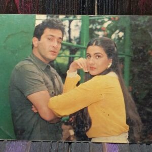 Amrita Singh Rajeev Kapoor * Vintage Bollywood Postcard * (Venus) (F250)