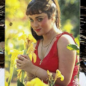 Mandakini * Vintage Bollywood Postcard * (BAP) (665)