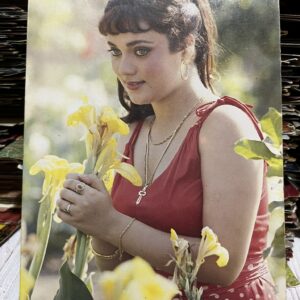 Mandakini * Vintage Bollywood Postcard * (Royal Calendars) (PC-527)