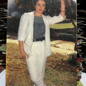 Mandakini * Vintage Bollywood Postcard * (Royal Calendars) (PC-751)