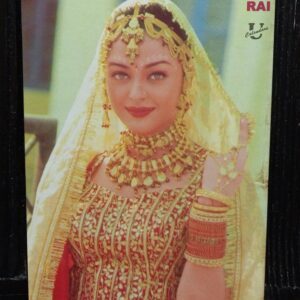 Aishwarya Rai Bachchan * Vintage Bollywood Postcard * (UC) (WN)