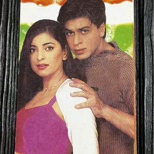Juhi Chawla Shahrukh Khan* Vintage Bollywood Postcard * (Paradise) (WN)