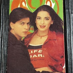 Juhi Chawla Shahrukh Khan* Vintage Bollywood Postcard * (Paradise) (WN)