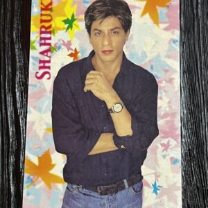 Shahrukh Khan* Vintage Bollywood Postcard * (NIRMAL) (WN)
