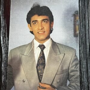 Aamir Khan * Vintage Bollywood Postcard * (NCC) (3584)
