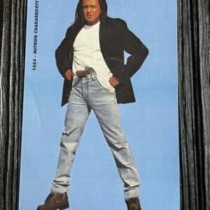 Mithun Chakroborty * Vintage Bollywood Postcard * (RC) (PC-1554)