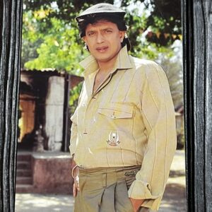 Mithun Chakroborty * Vintage Bollywood Postcard * (RC) (PC-2018)