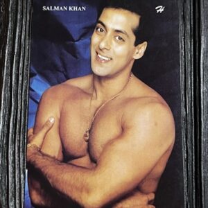 Salman Khan * Vintage Bollywood Postcard * (WN) (WN)