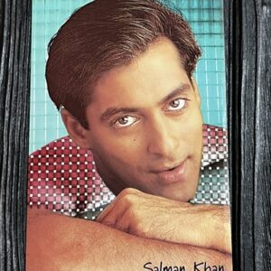 Salman Khan * Vintage Bollywood Postcard * (UC) (WN)