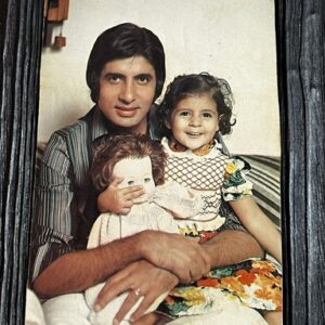 Amitabh Bachchan * Vintage Bollywood Postcard * (WN) (WN)