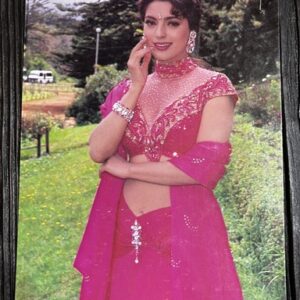 Juhi Chawla * Vintage Bollywood Postcard * (BAP) (2785)
