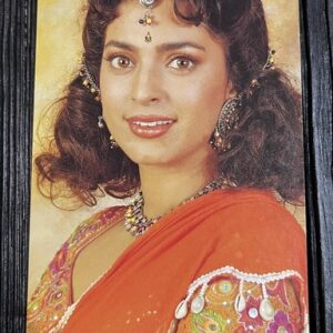 Juhi Chawla * Vintage Bollywood Postcard * (NAA) (1070)