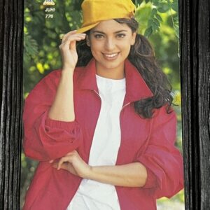 Juhi Chawla * Vintage Bollywood Postcard * (NAA) (776)
