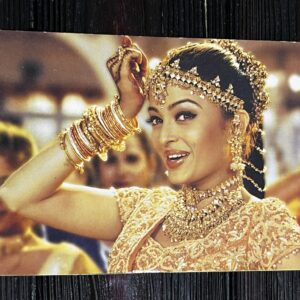 Aishwarya Rai Bachchan * Vintage Bollywood Postcard * (Jain) (WN)