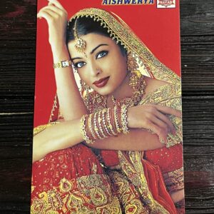 Aishwarya Rai Bachchan * Vintage Bollywood Postcard * (Nayab) (WN)