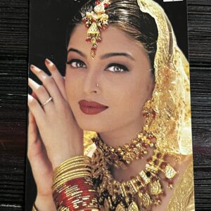 Aishwarya Rai Bachchan * Vintage Bollywood Postcard * (Nayab) (WN)
