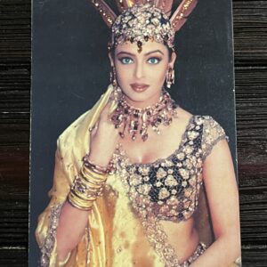 Aishwarya Rai Bachchan * Vintage Bollywood Postcard * (Twins) (WN)
